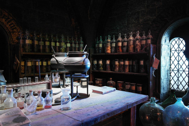 La salle de cours des potions