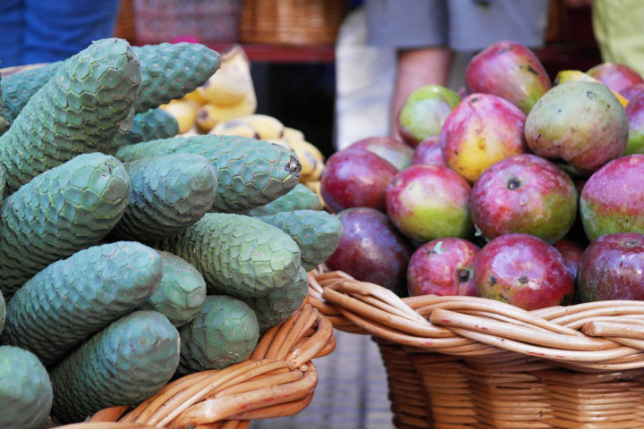 Fruits du marché à Funchal