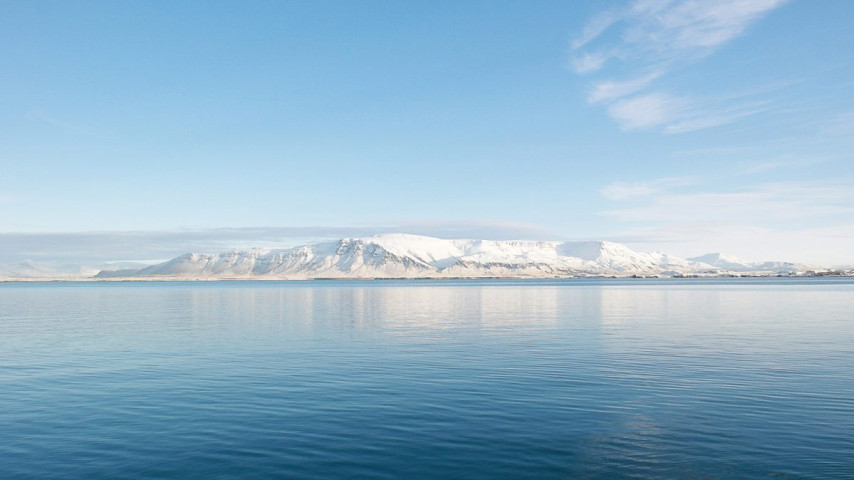 Le Mont Esja, en face de Reykjavik