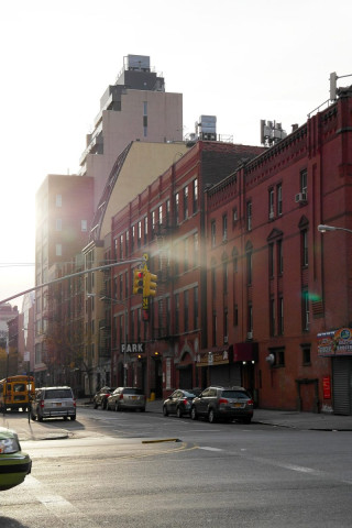 Balade matinale dans les rues de Harlem