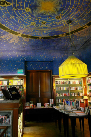 Plafond de la libraire Albertine