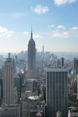 Skyline de New York depuis le Top of the rock