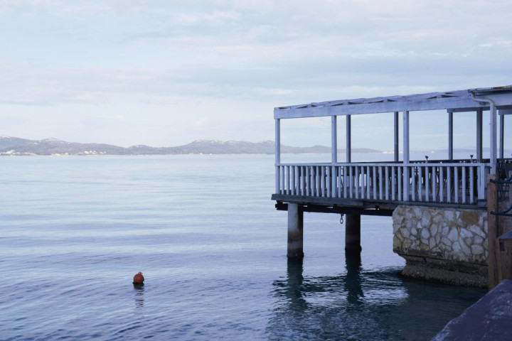 Restaurant avec vue sur la mer Adriatique