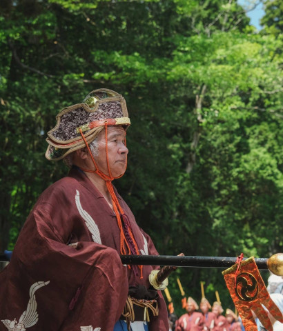 Samurai du défilé des 1000 guerriers de Nikko