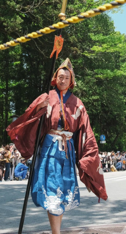 Samurai du défilé des 1000 guerriers de Nikko