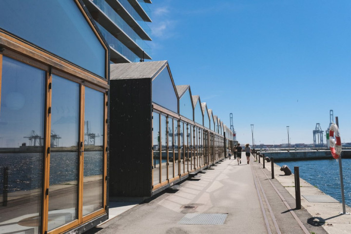 Tiny houses en face de la mer