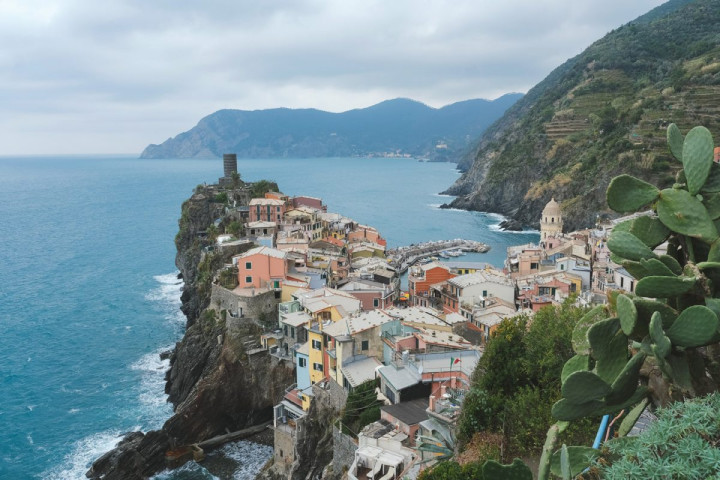 Depuis les hauteurs de Vernazza