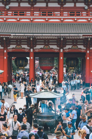 Asakusa et la porte Kaminarimon