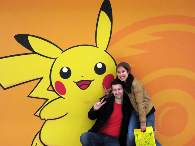 Au Pokémon center d'Ikebukuro