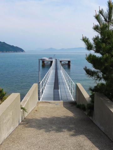 Embarcadère sur l'île de Naoshima