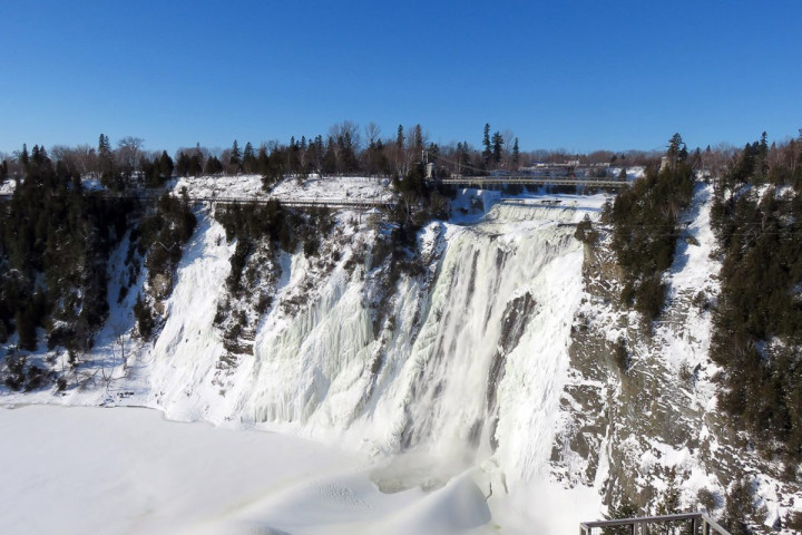 Cascade au Parc de la Chute-Montmorency