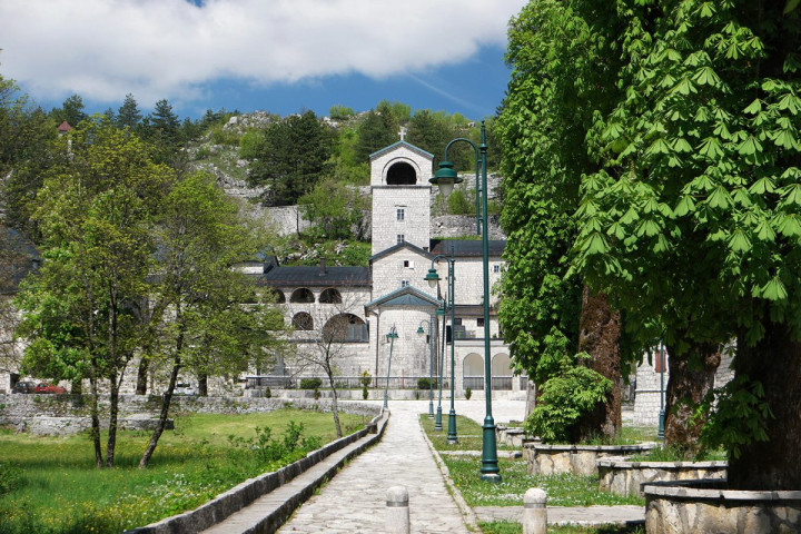 Le monastère de Cetinje, ville aux portes du parc national de Lovcen